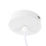 LAMPARA TECHO FIBRA 25X25X30 NATURAL MARRON - Imagen 5