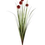 PLANTA PVC 10X10X71 POMPON 2 SURT. ROJO