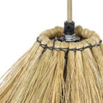 LAMPARA TECHO METAL JUTE 30X30X35 NATURAL - Imagen 3