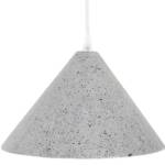 LAMPARA TECHO ARCILLA 27X27X20 GRIS