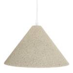 LAMPARA TECHO ARCILLA 27X27X20 BEIGE