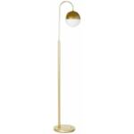 LAMPARA SOBREMESA METAL CRISTAL 18X30X54 BOLA - Imagen 5