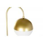 LAMPARA SOBREMESA METAL CRISTAL 18X30X54 BOLA - Imagen 4