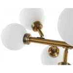 DESCRIPCIÓN: LAMPARA TECHO ALUMINIO CRISTAL 16 BOLAS 93X27X66 CM. - Imagen 3